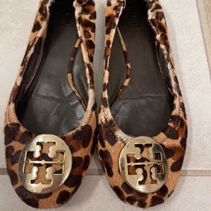 Leopard print Tory Burch flats